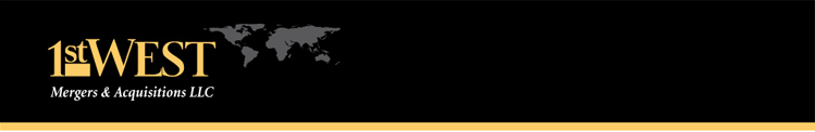 1stWEST M&A Banner